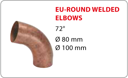 Eu-round welded elbows Vestis