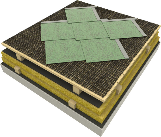 Roofing applications with SHINGLES - TILES